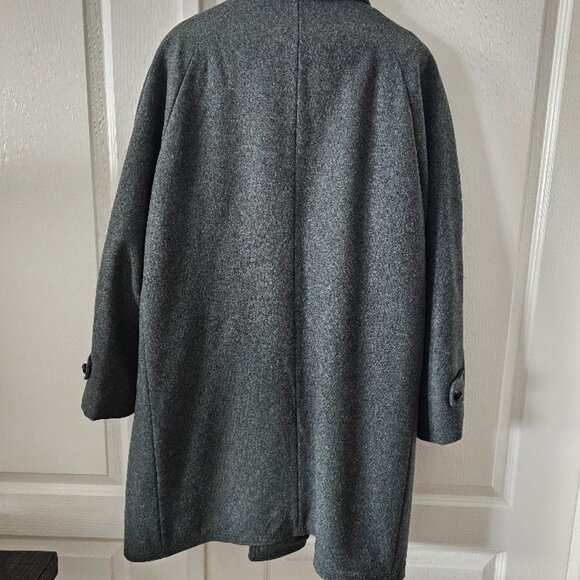 B. Altman & Co. Men's Size 40 Vintage Wool Overcoat - Picture 5 of 6